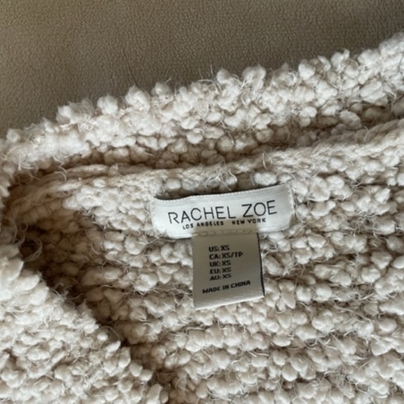 Rachel Zoe Popcorn Balloon Oversized Fall Cardigan - Picture 3 of 4
